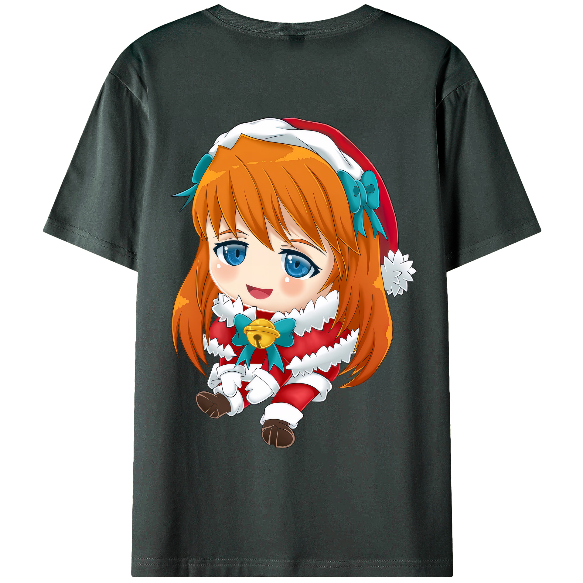（画像用） EVA 新世紀エヴァンゲリオン 綿100％ メンズ半袖Tシャツ（バックプリント） 通気性